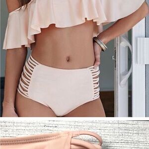 Off Shoulder strapless Bikini Swimwear Bathingsuit